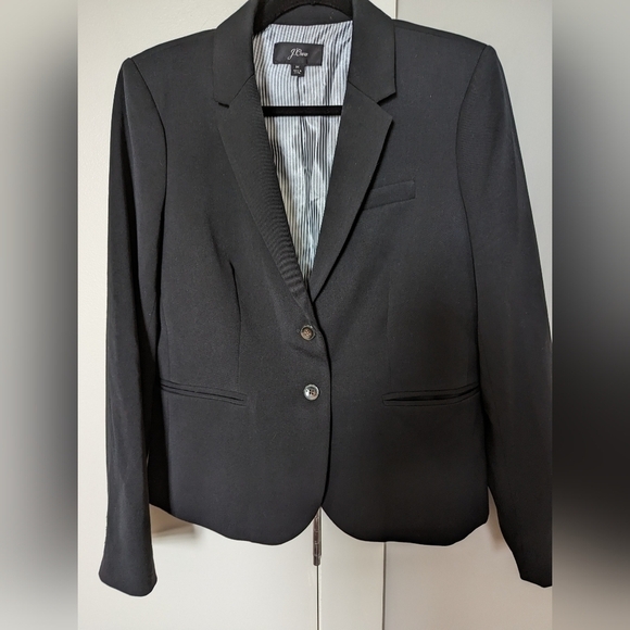 J. Crew black blazer sz M - Picture 3 of 6